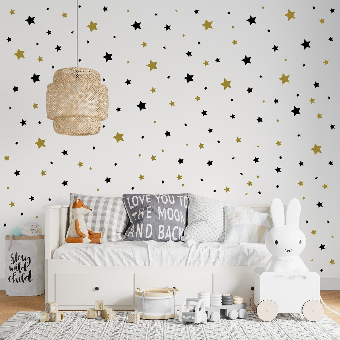 Baby Nursery Stickers - 65 Uds pegatina de pared de