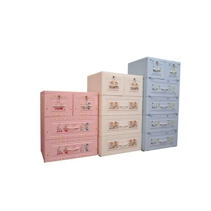 Baby Nursery Chest Of Drawers - Cómoda de 3 niveles para bebés: