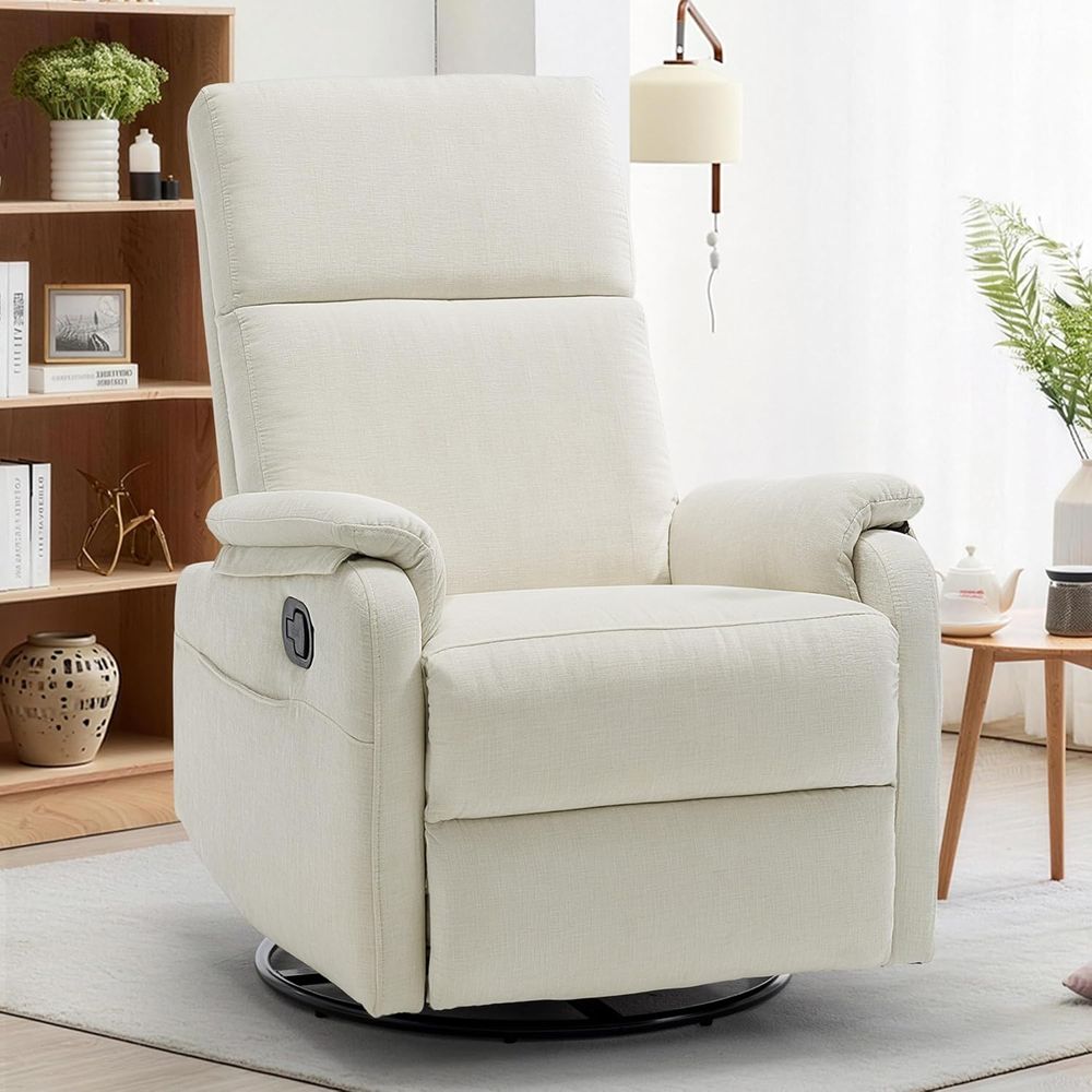 Rocking Chair Nursery - Sillón Reclinable, Sillón Reclinable Giratorio para