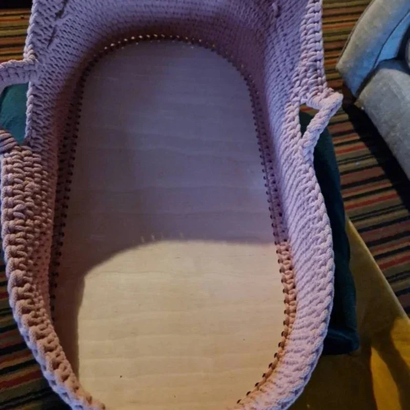 Baby Nursery Basket - Nuevo modelo 2026, base de madera