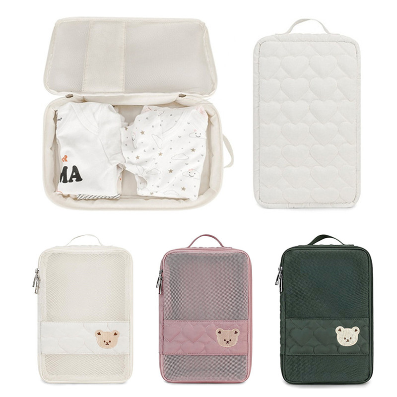 Diaper Caddy Organizer - Bolsa de Pañales Portátil Impermeable para