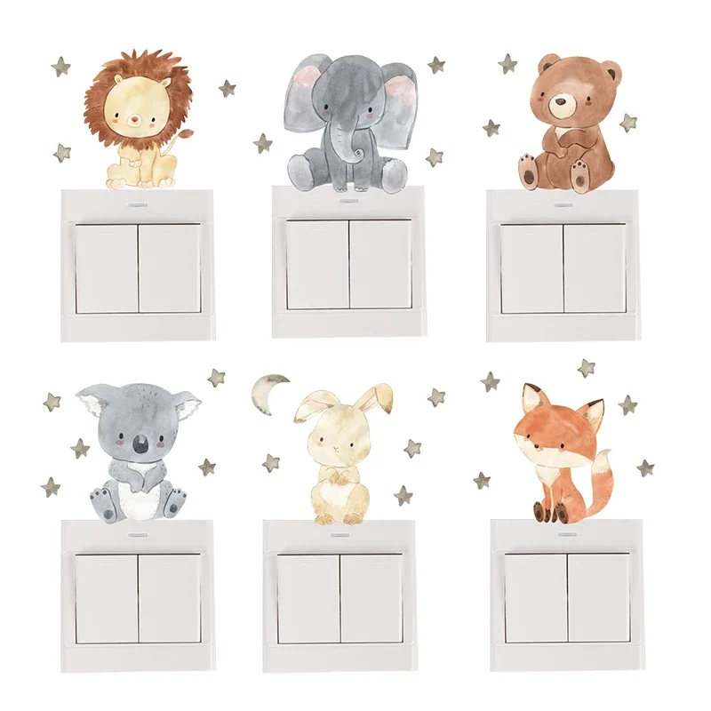 Baby Nursery Stickers - 1/2/4/6 set de pegatinas de pared