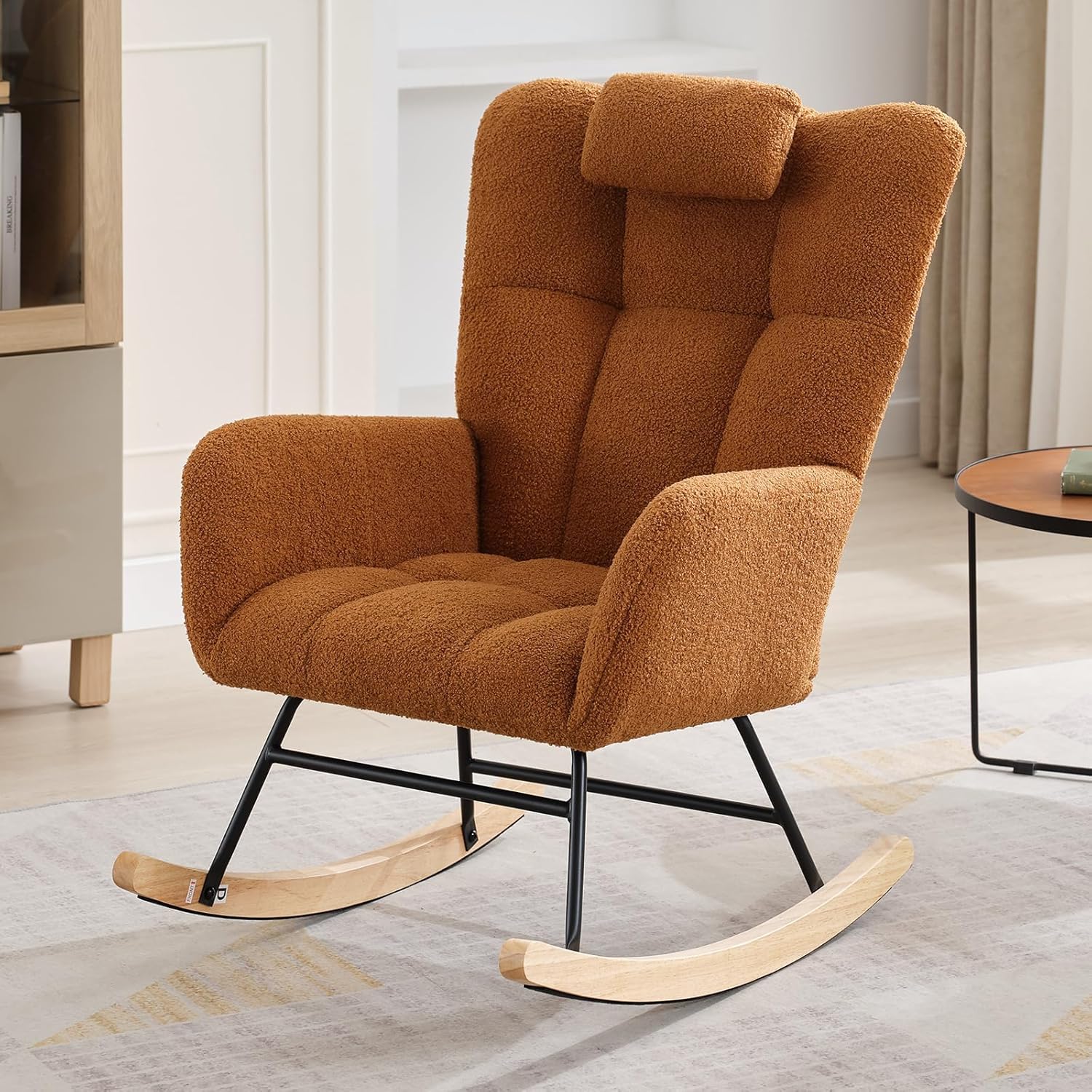 Rocking Chair Nursery - Silla Mecedora Teddy Glider para Guardería,