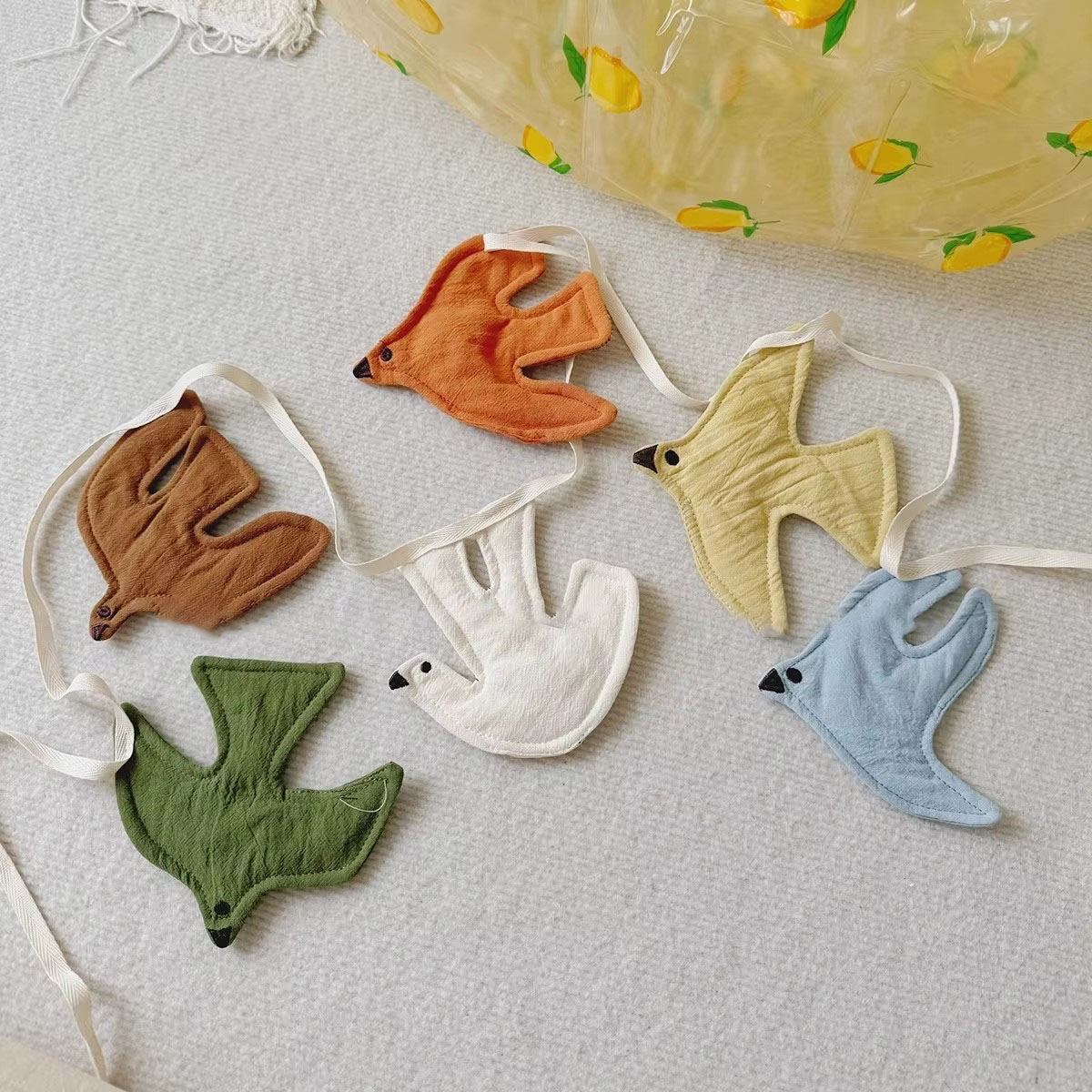 Baby Nursery Garland - Guirnalda de tela para habitación infantil,