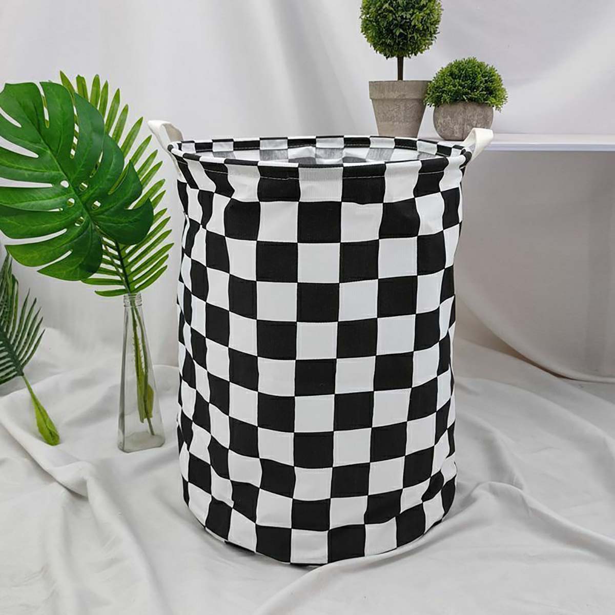 Baby Nursery Basket - Cesta de almacenamiento moderna de lona