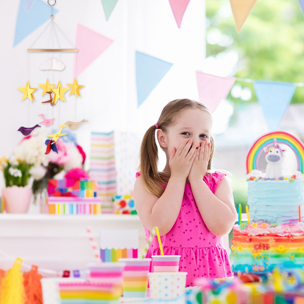 1 Pieza Adorno Colgante para C - Baby Nursery Colors reseña y precio