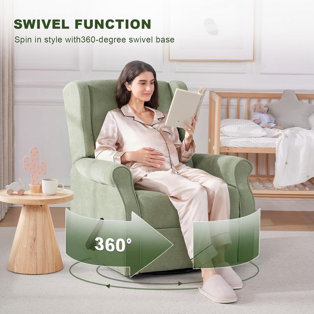 Sillón Reclinable Giratorio pa - Rocking Chair Nursery reseña y precio