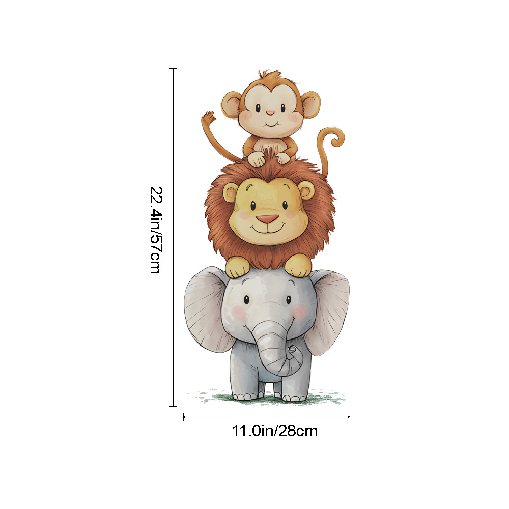 Adhesivos de Pared de Animales - Baby Nursery Stickers reseña y precio
