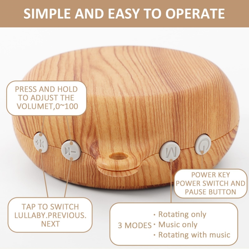 Campana para cuna, caja de mús - Baby Nursery Song reseña y precio