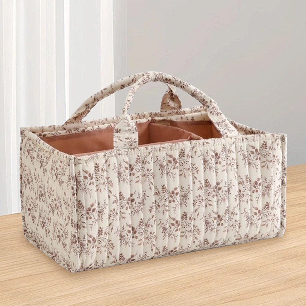 Cesta de Almacenamiento Floral - Baby Nursery Basket reseña y precio