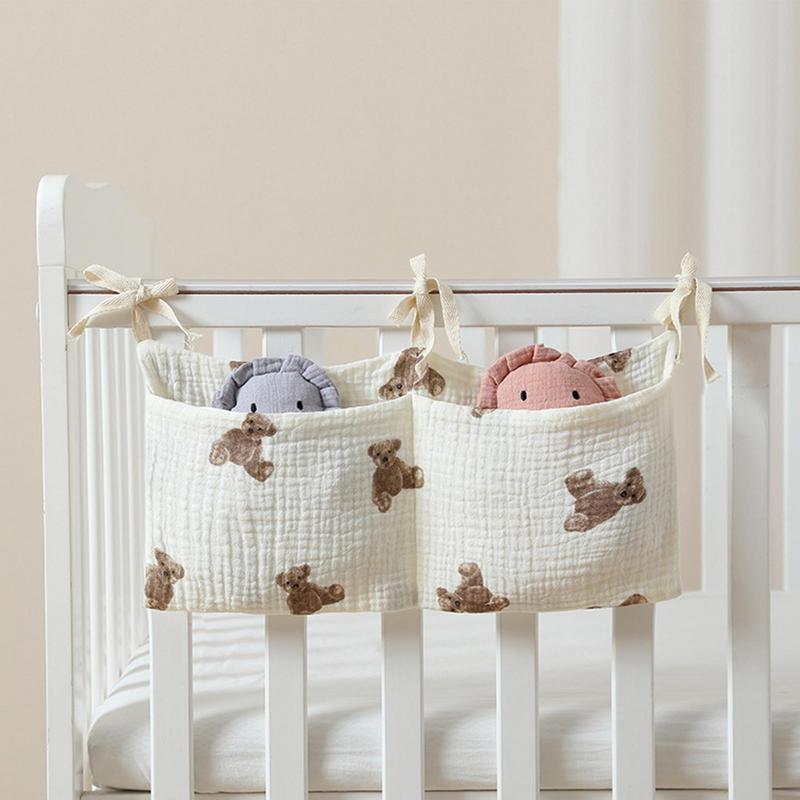 Organizador para cuna de bebé, - Diaper Caddy Organizer reseña y precio
