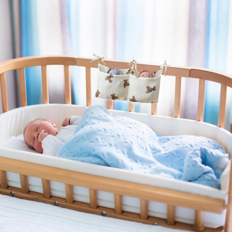 Organizador para cuna de bebé, - Diaper Caddy Organizer reseña y precio
