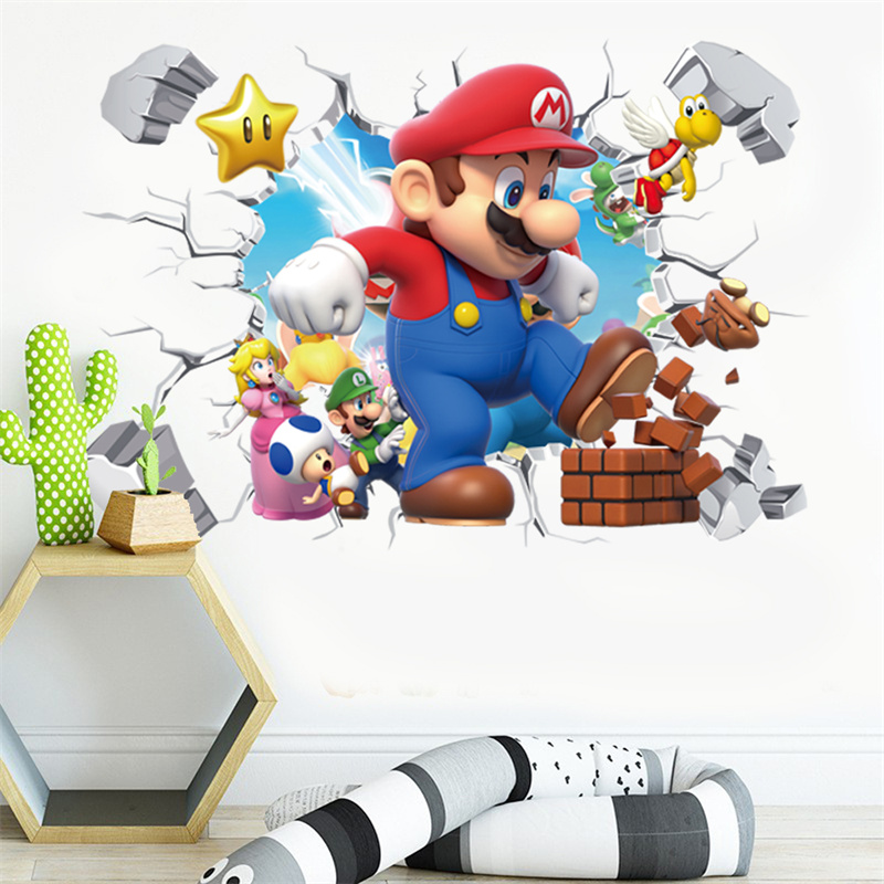 Pegatina de pared con personaj - Baby Nursery Games reseña y precio
