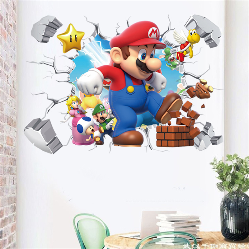 Pegatina de pared con personaj - Baby Nursery Games reseña y precio