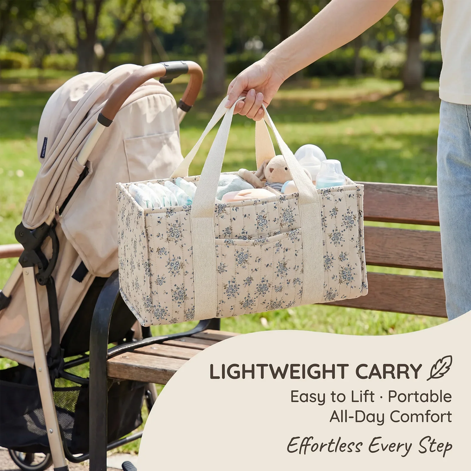Organizador de Pañales Plegabl - Diaper Caddy Organizer reseña y precio