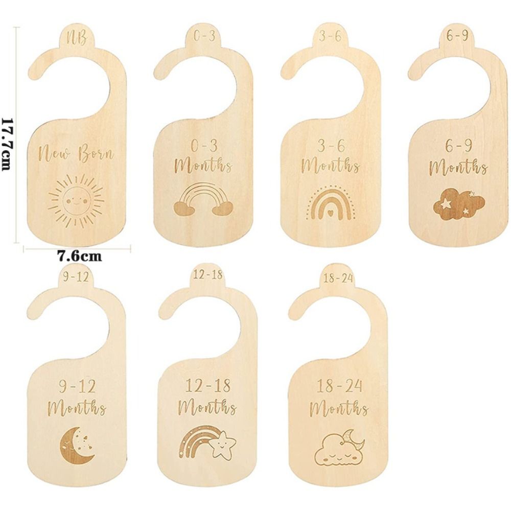 7/8 piezas de divisores de mad - Baby Nursery Labels reseña y precio