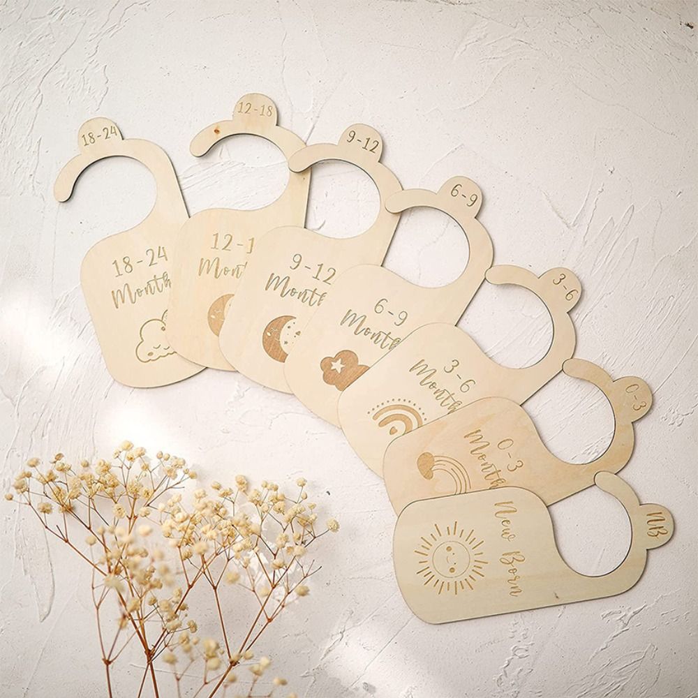 7/8 piezas de divisores de mad - Baby Nursery Labels reseña y precio