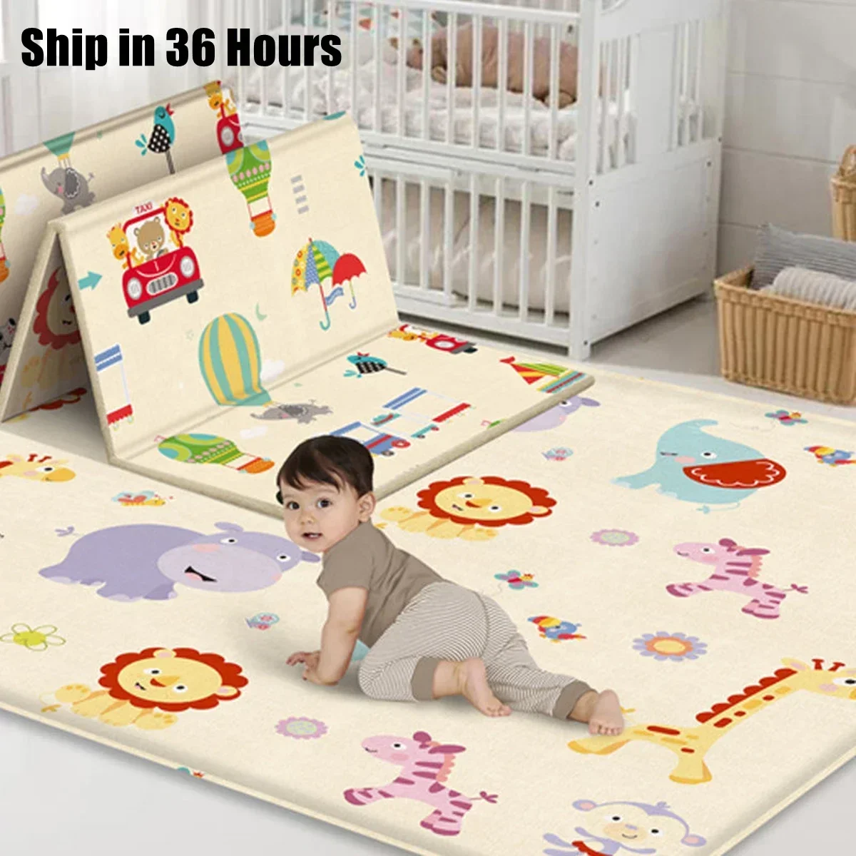 Alfombra educativa plegable pa - Baby Nursery Games reseña y precio