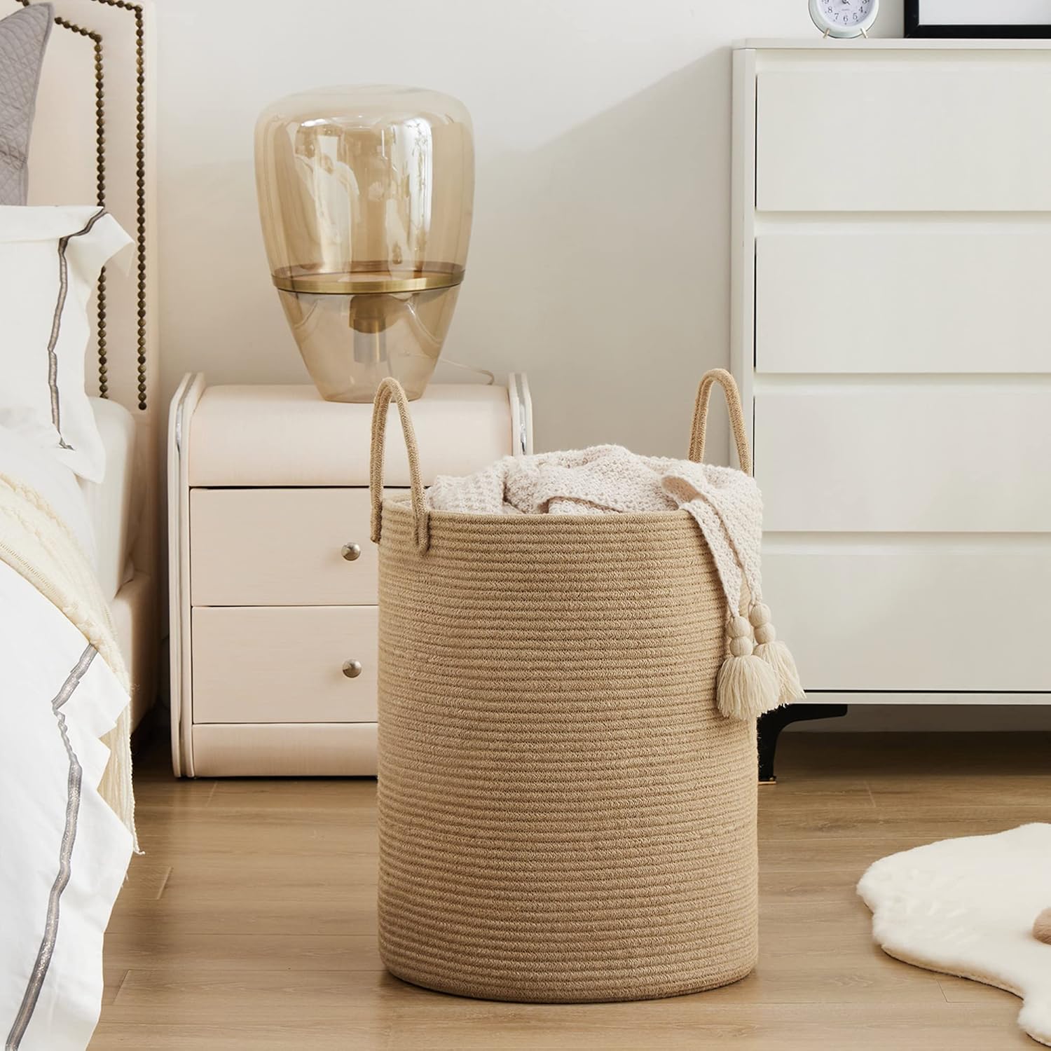 Cesto de Almacenamiento Grande - Baby Nursery Basket reseña y precio