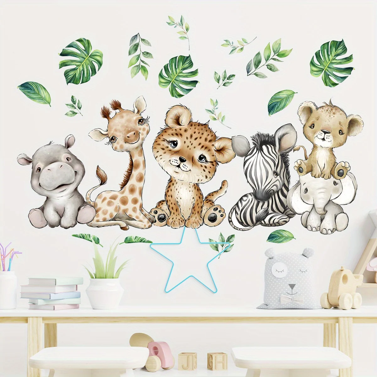 1 unidad de pegatinas de pared - Baby Nursery Stickers reseña y precio