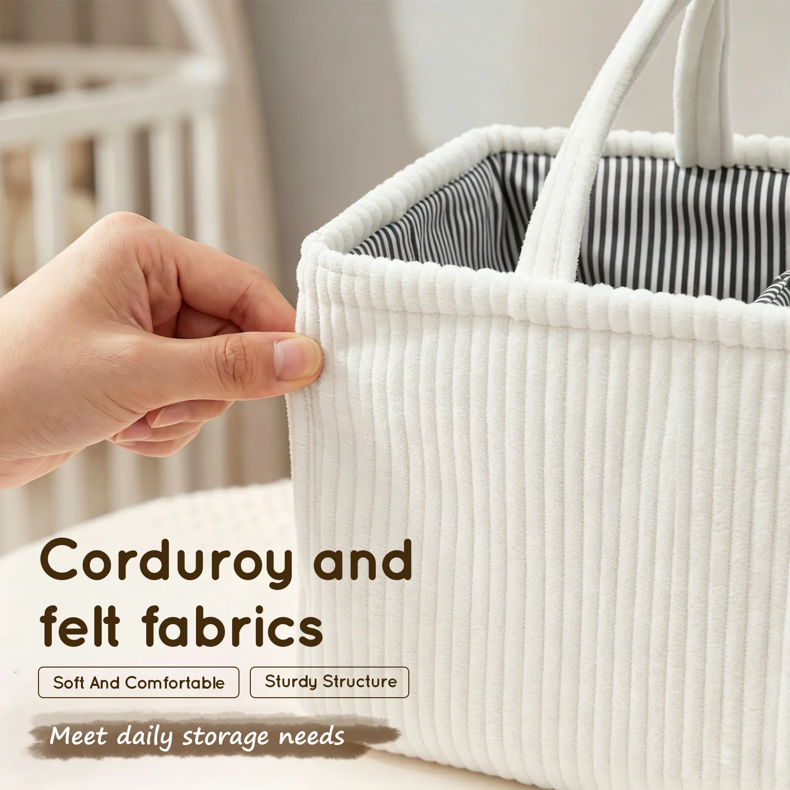 Organizador de Pañales para Be - Diaper Caddy Organizer reseña y precio