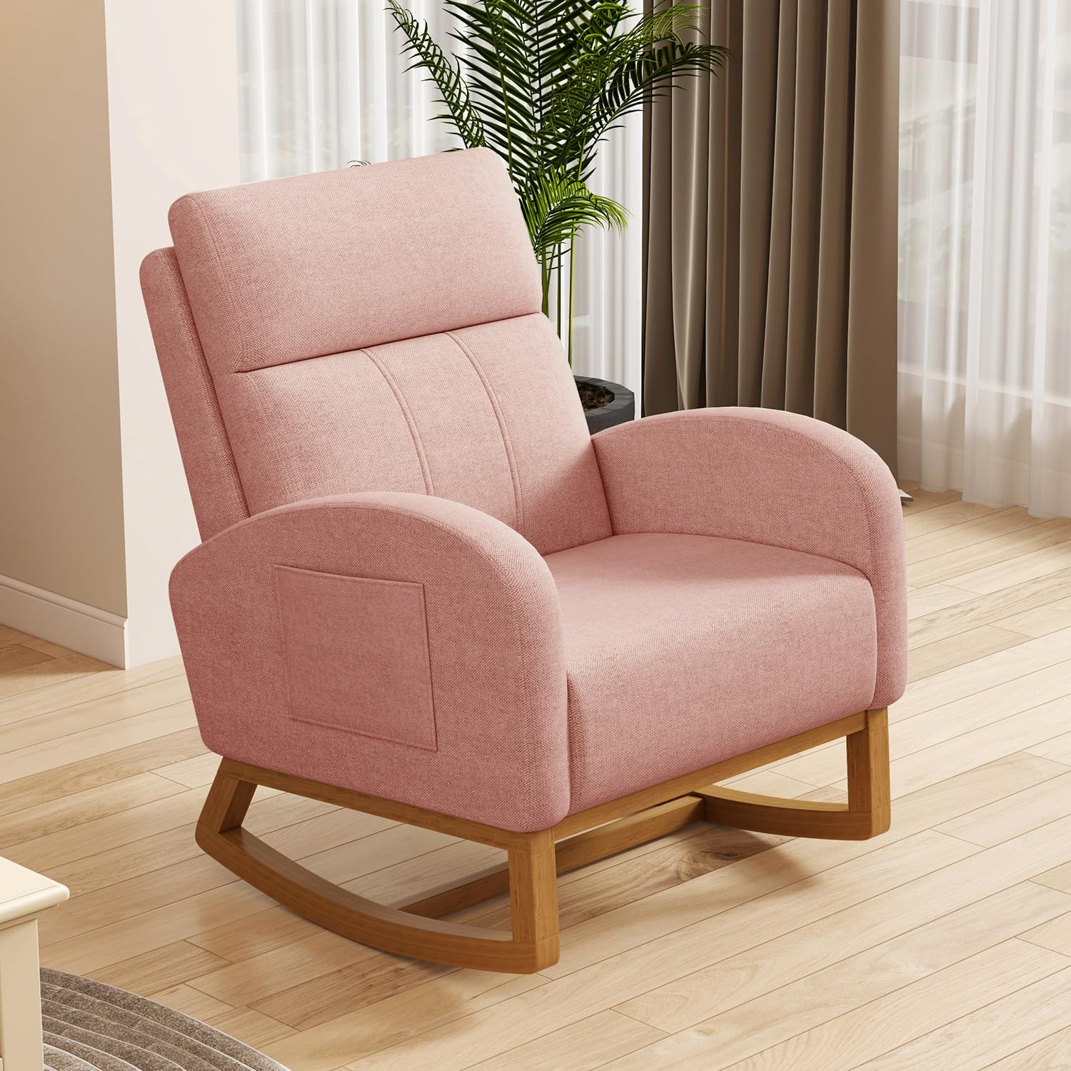 # Sillón Reclinable Acolchado  - Rocking Chair Nursery reseña y precio