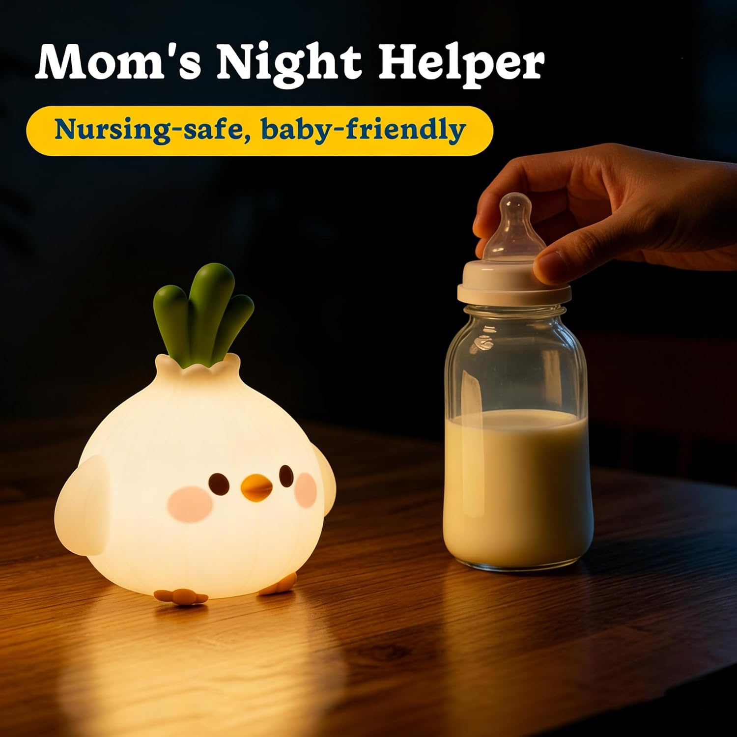 Lámpara Nocturna LED con Forma - Baby Nursery Colors reseña y precio