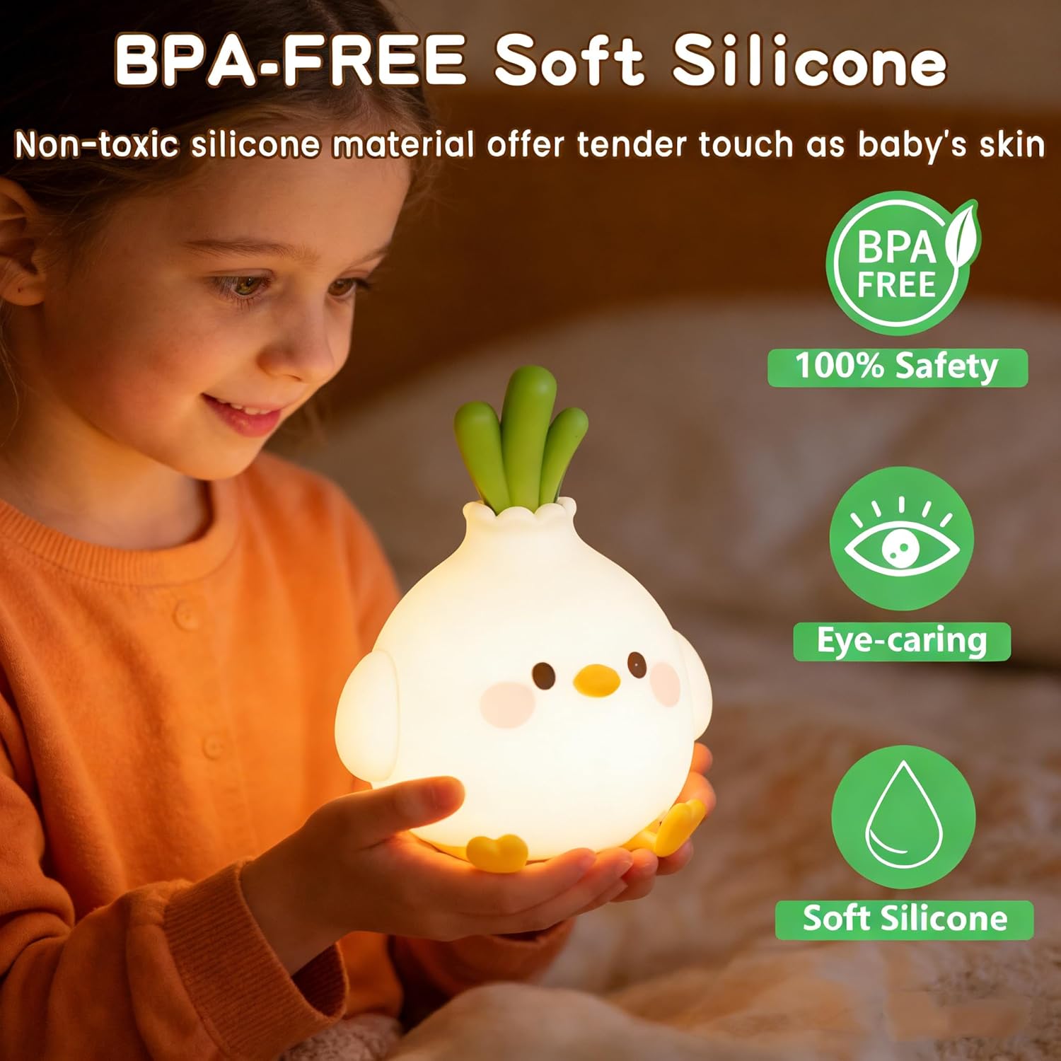 Lámpara Nocturna LED con Forma - Baby Nursery Colors reseña y precio