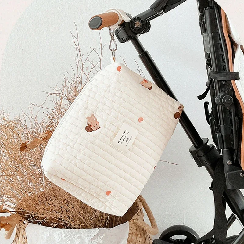 Bolsa de algodón para pañales, - Diaper Caddy Organizer reseña y precio