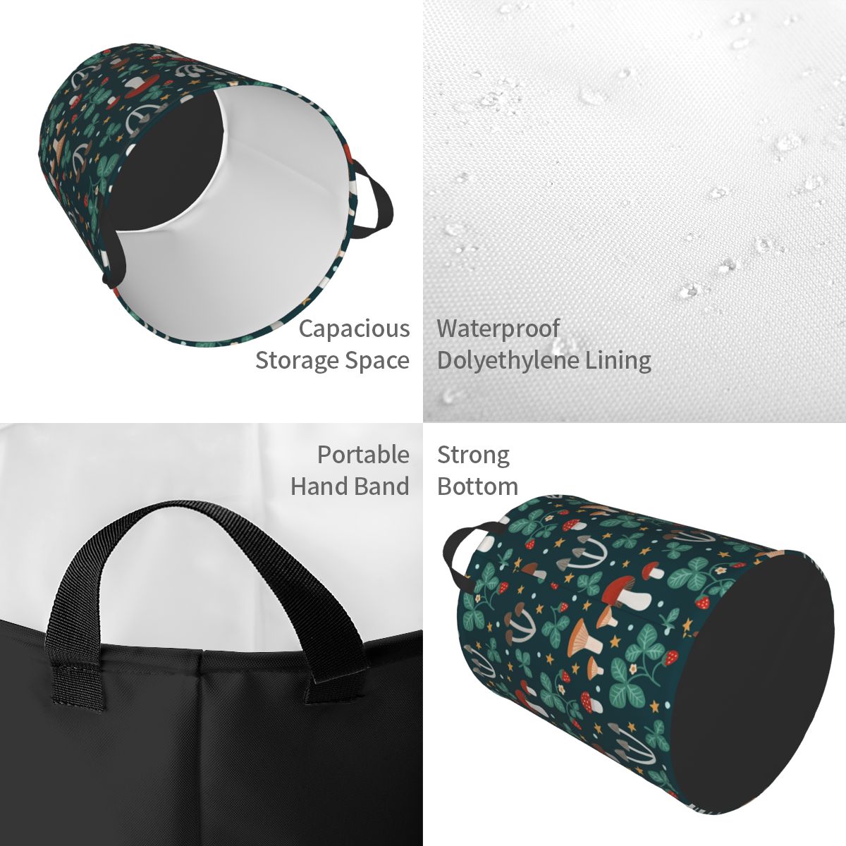Cesta de lavandería de bosque  - Baby Nursery Basket reseña y precio
