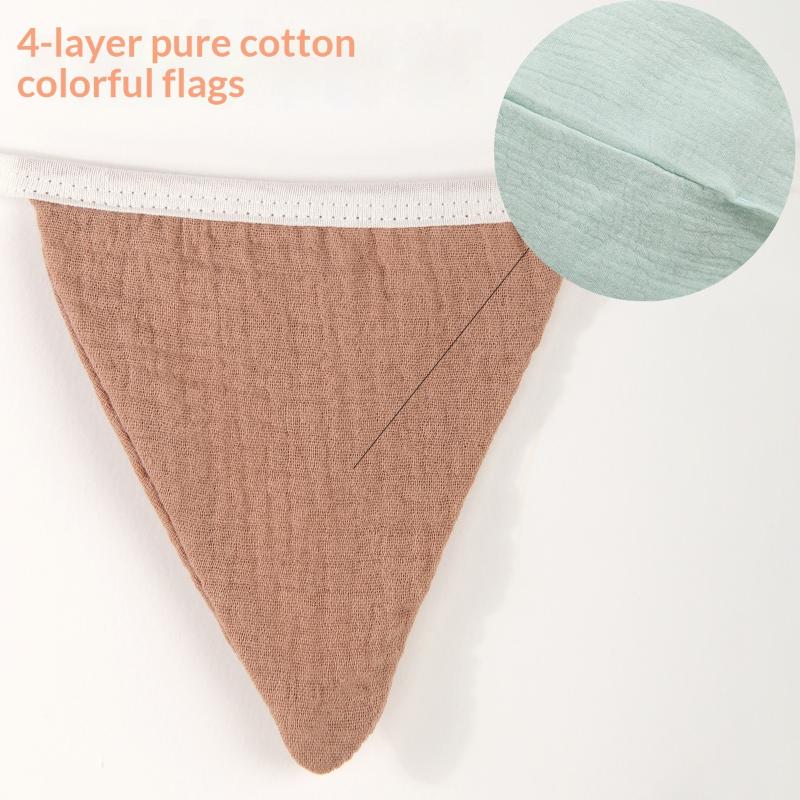 Banderines Decorativos Ecológi - Baby Nursery Garland reseña y precio