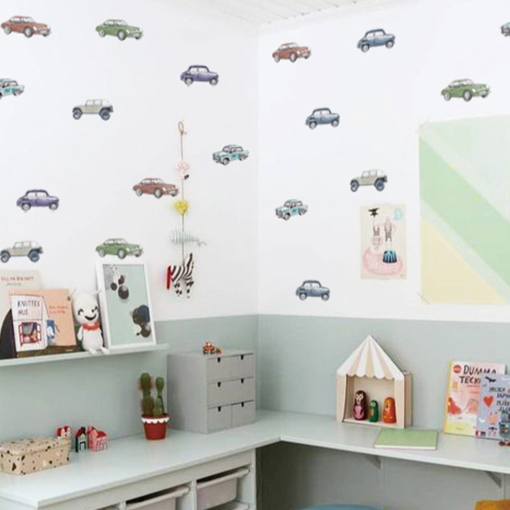Pegatina de pared de camión y  - Baby Nursery Labels reseña y precio