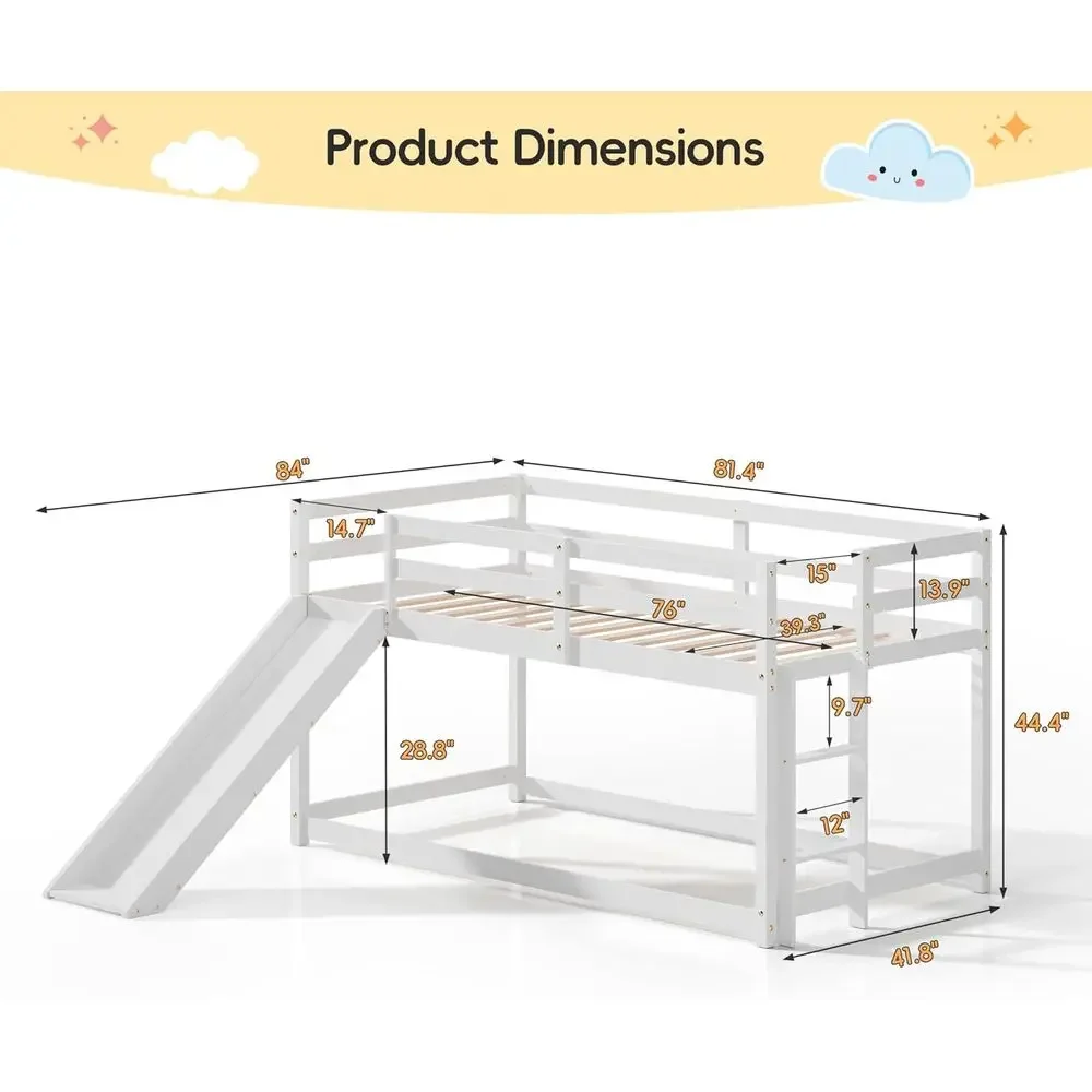 Cama litera doble para niños c - Bed Rail Toddler reseña y precio