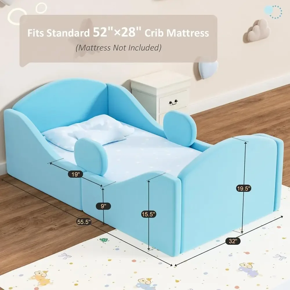 Cama para niños pequeños con b - Bed Rail Toddler reseña y precio
