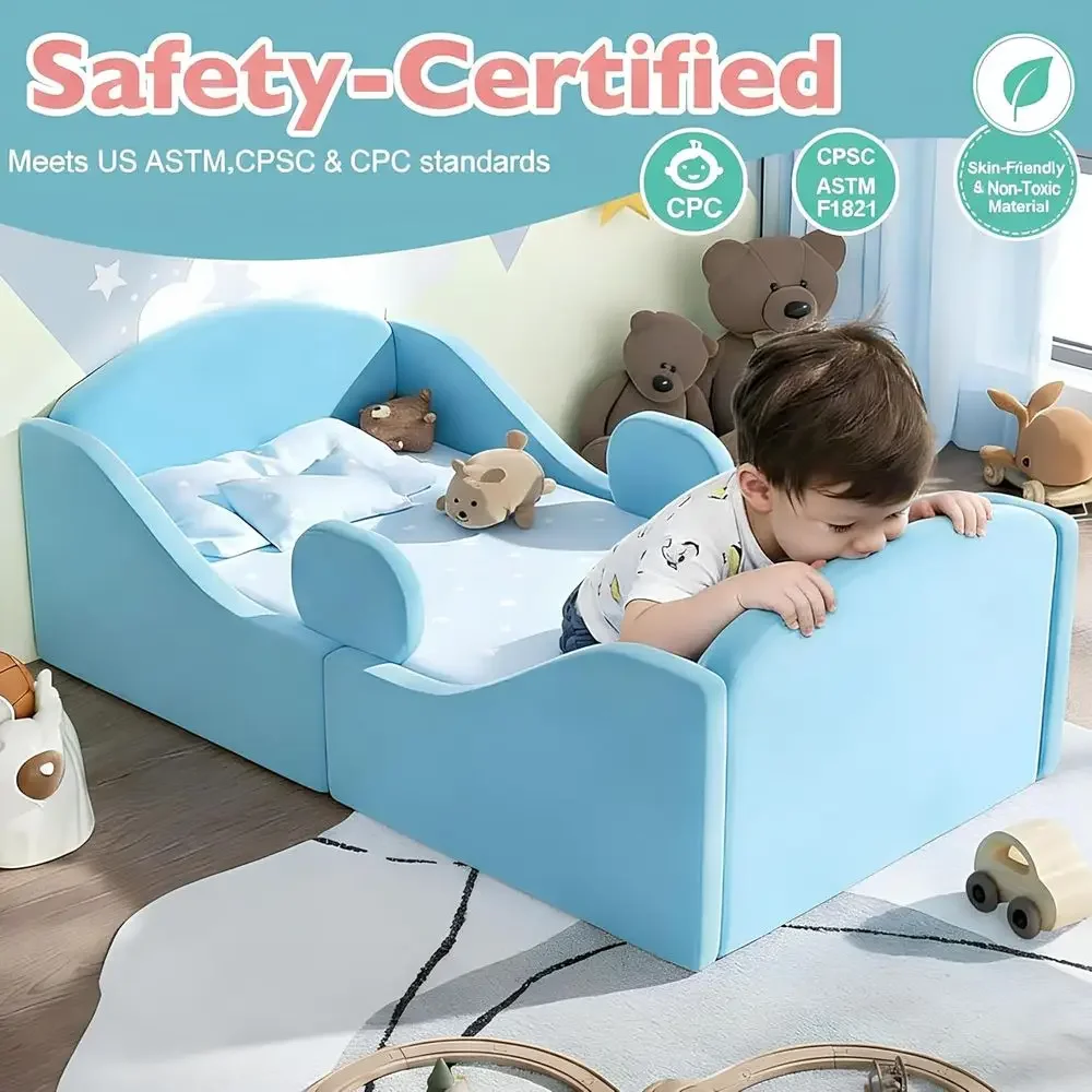 Cama para niños pequeños con b - Bed Rail Toddler reseña y precio