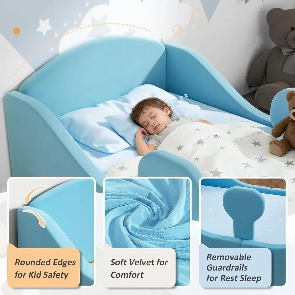 Cama para niños pequeños con b - Bed Rail Toddler reseña y precio