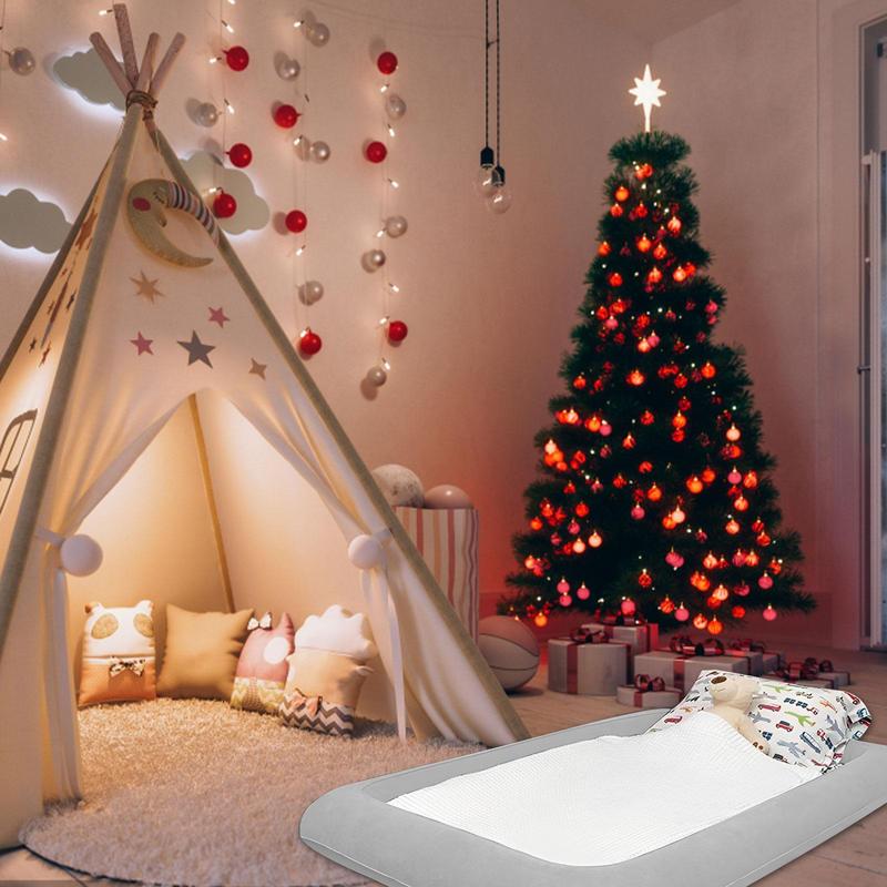 Cama inflable para bebé, cama  - Bed Rail Toddler reseña y precio