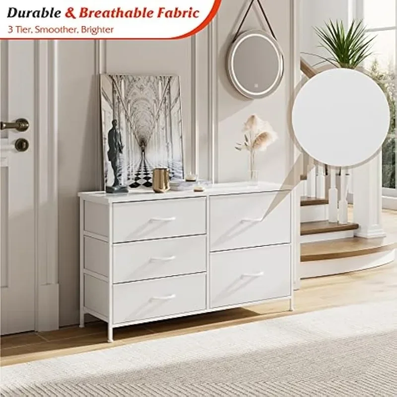 Cómoda blanca para dormitorio  - Baby Nursery Chest Of Drawers reseña y precio