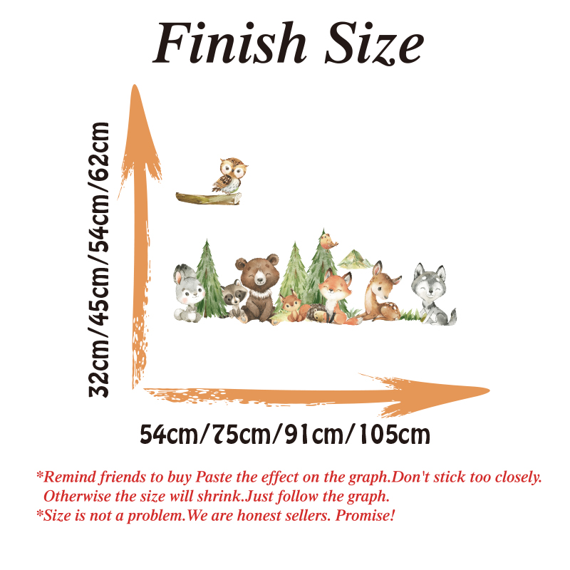 Pegatina de pared de animales  - Baby Nursery Labels reseña y precio