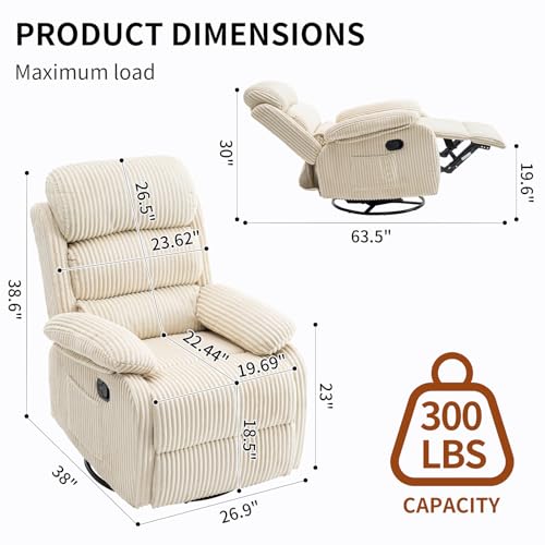 Adulto 360 °   Sillón reclinab - Rocking Chair Nursery reseña y precio