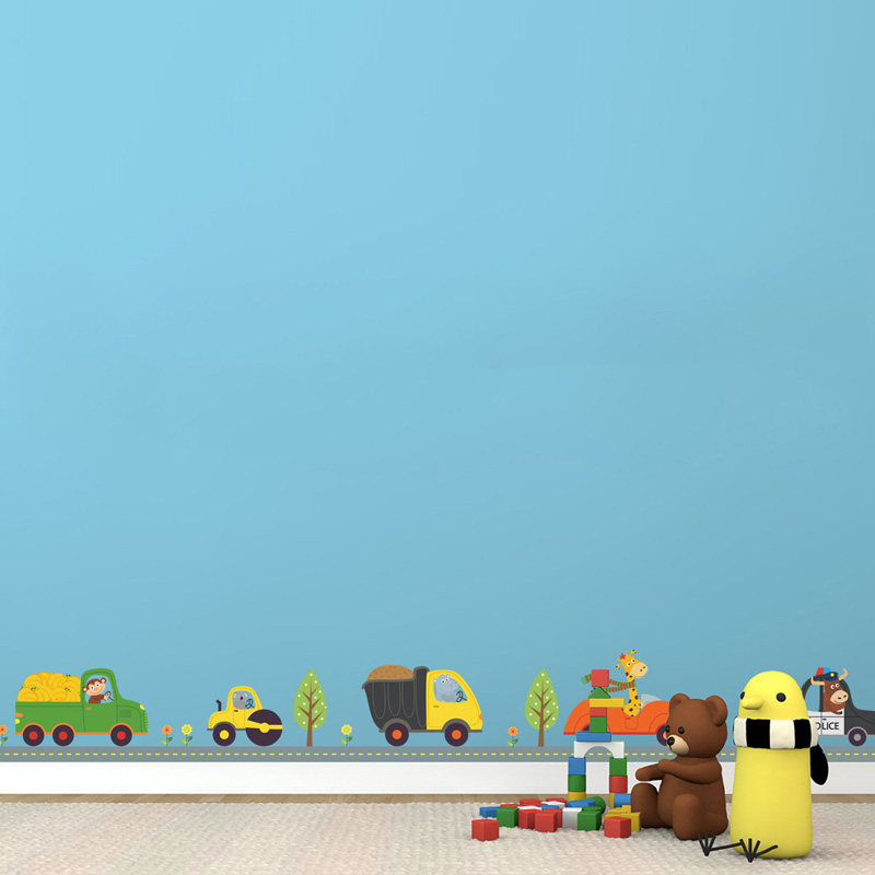 Pegatinas de pared de animales - Baby Nursery Stickers reseña y precio