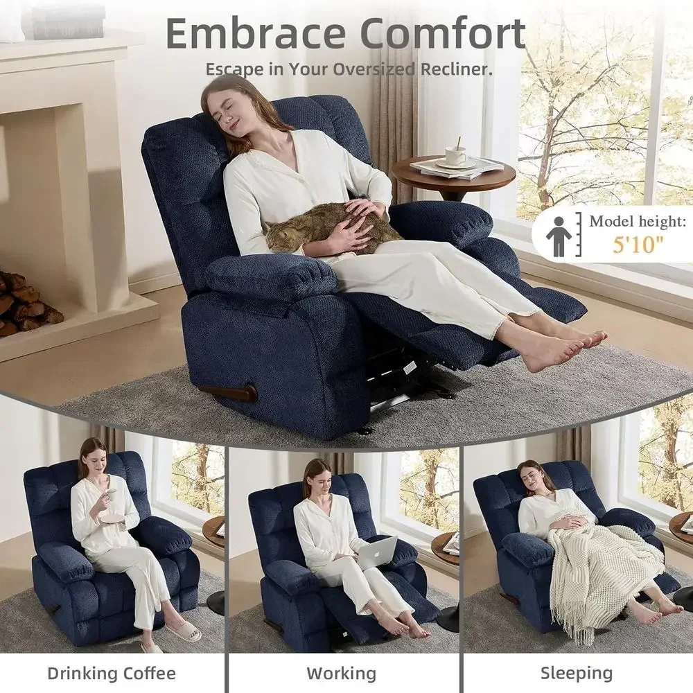 Sillón Reclinable Manual Extra - Rocking Chair Nursery reseña y precio
