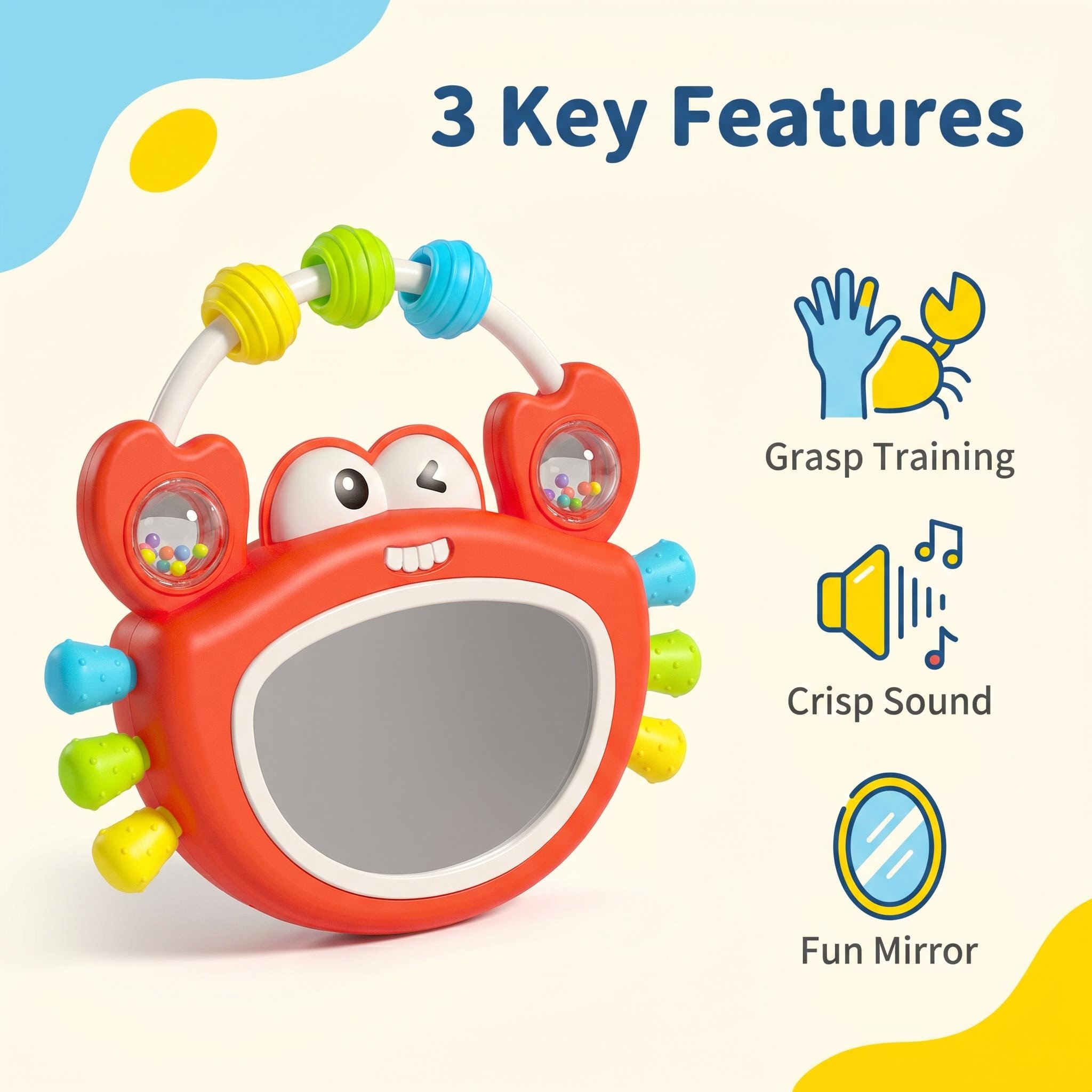 Juguete musical con espejo ilu - Baby Nursery Song reseña y precio