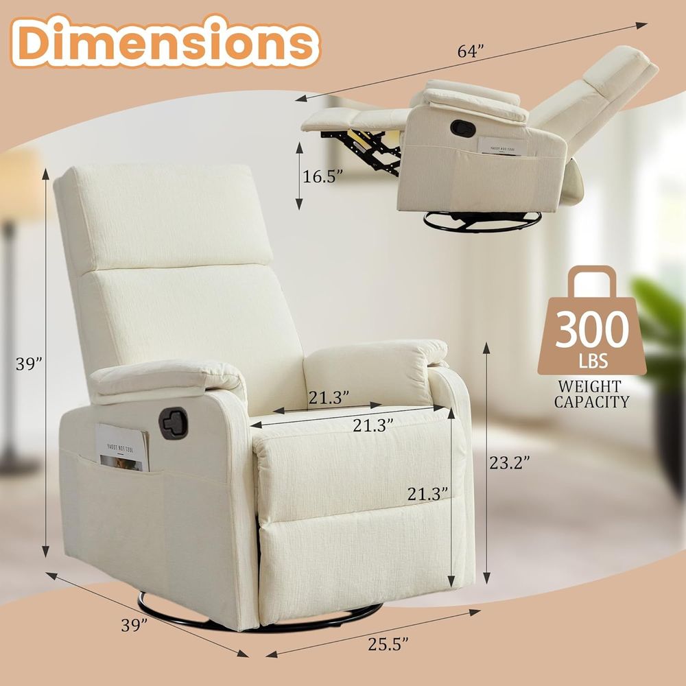 Sillón Reclinable, Sillón Recl - Rocking Chair Nursery reseña y precio