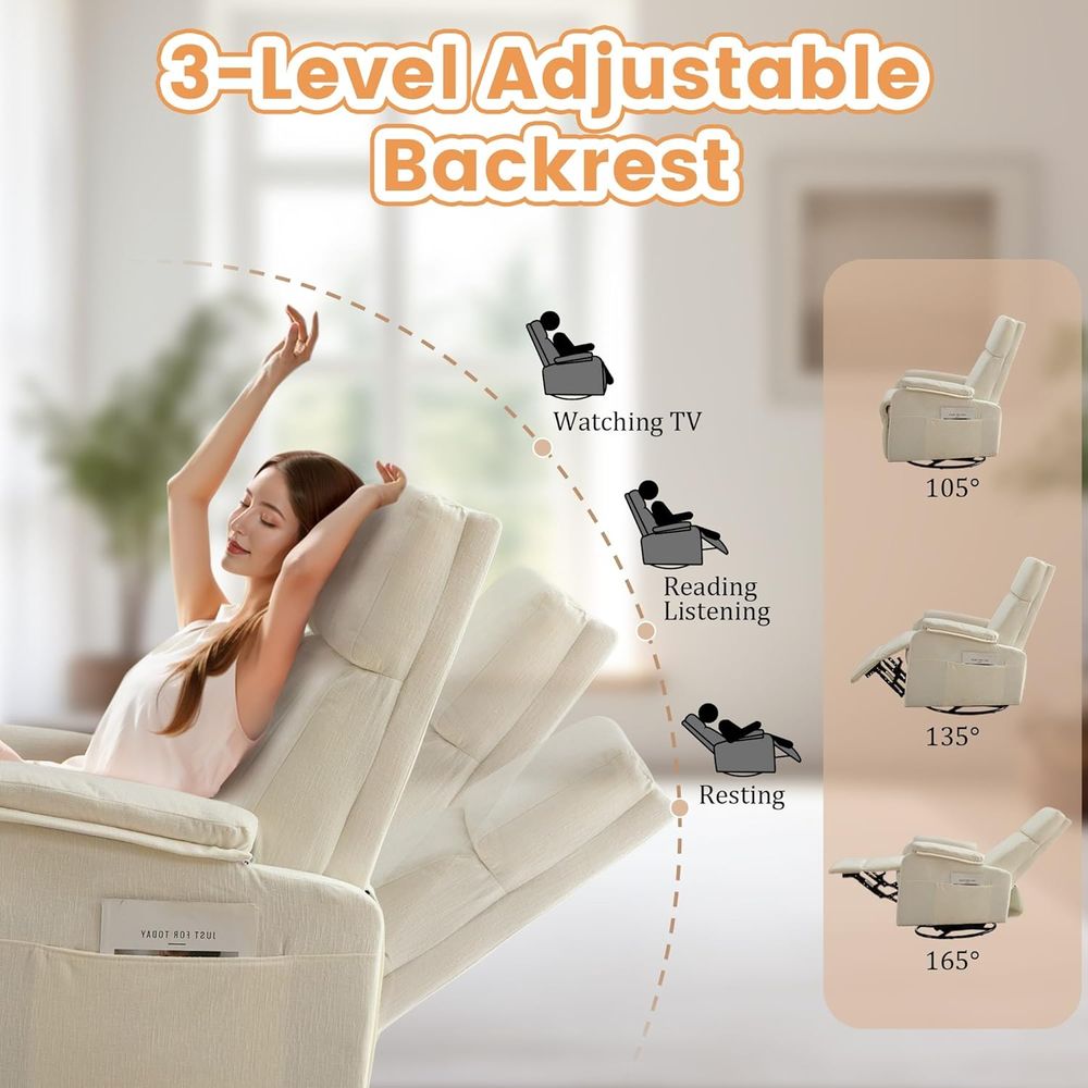 Sillón Reclinable, Sillón Recl - Rocking Chair Nursery reseña y precio