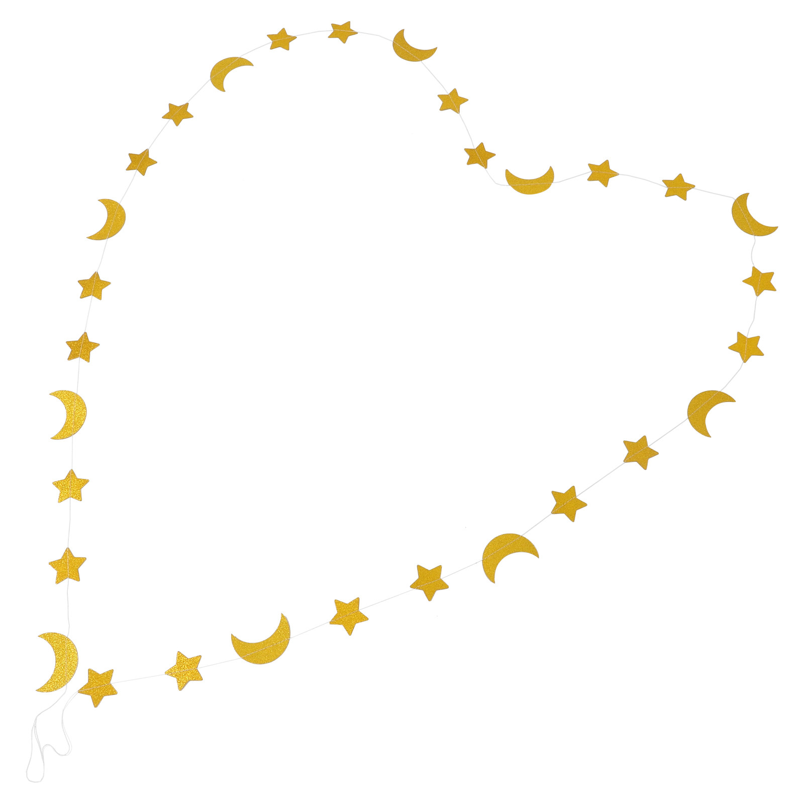 Guirnalda de Estrellas y Lunas - Baby Nursery Garland reseña y precio