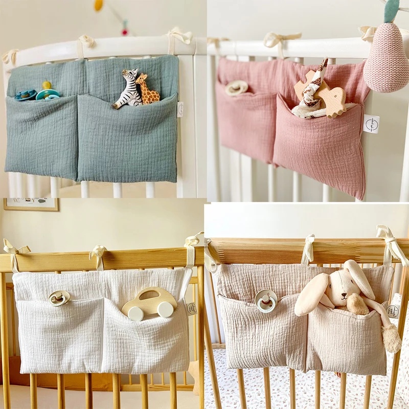 Organizador de Cuna para Bebé, - Diaper Caddy Organizer reseña y precio