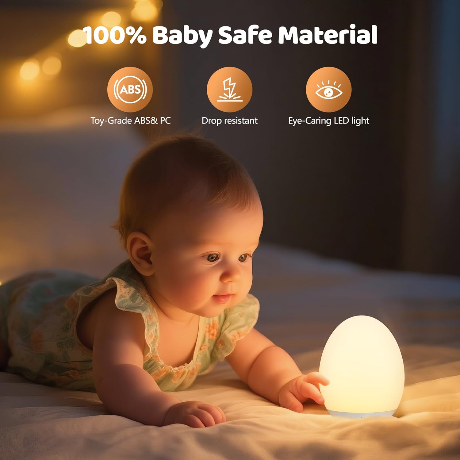 Lámpara Nocturna Infantil con  - Baby Nursery Colors reseña y precio