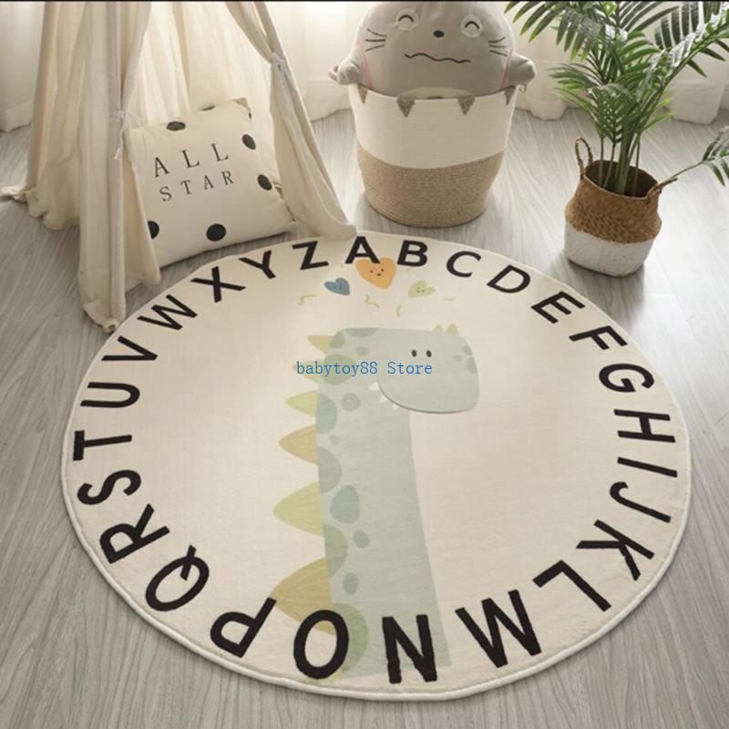 Alfombra Y4UD con estampado an - Baby Nursery Games reseña y precio