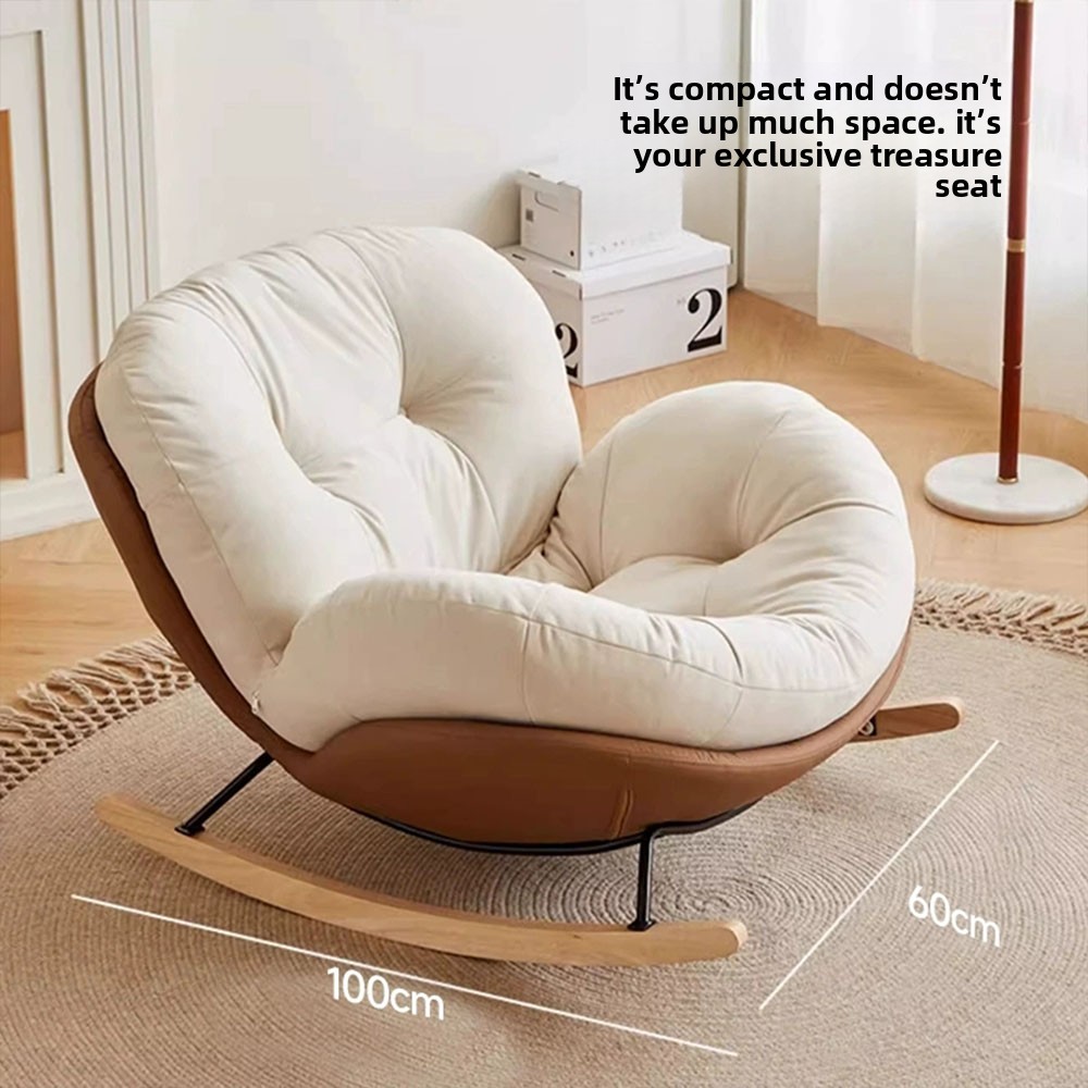 Mecedora en forma de caracol,  - Rocking Chair Nursery reseña y precio